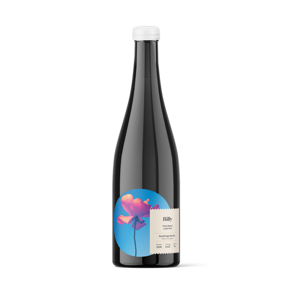 Sandridge Barton Red Wine - Billy Pinot Noir Precoce Madeleine Angevine Devon 2023 9% ABV ENGLAND X 6 X 750ml