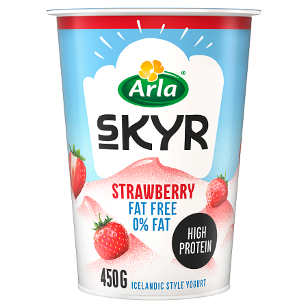 Arla SKYR Yoghurt - SMALL Strawberry Fat Free 450g