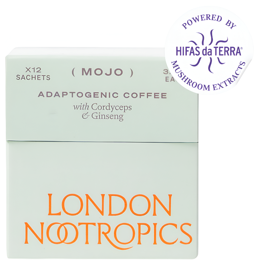 [15% OFF] London Nootropics Adaptogenic Instant Coffee - Mojo (12x3.3g)