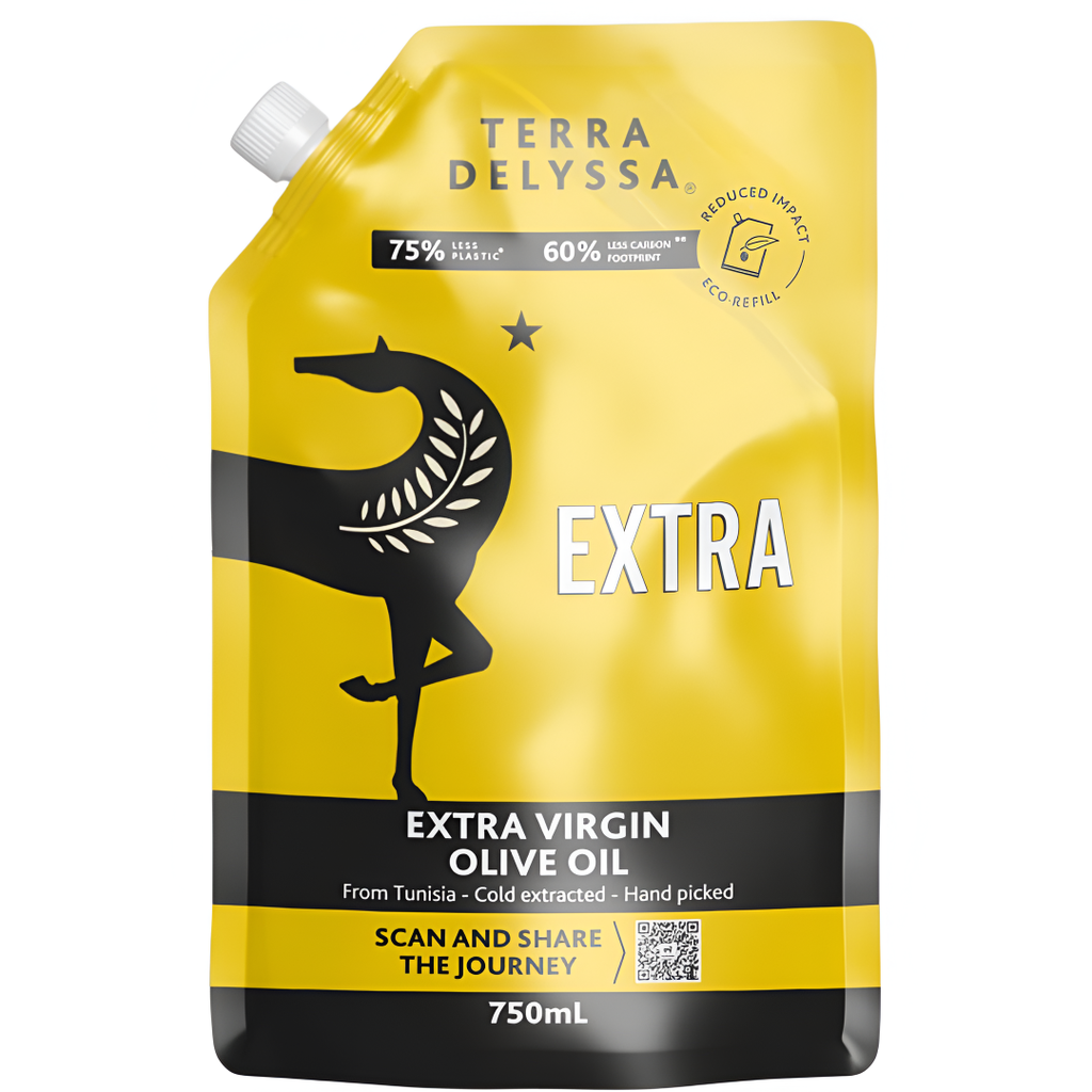 [33% OFF] Terra Delyssa Olive Oil - MEDIUM POUCH Extra Virgin X 6 X 750ml