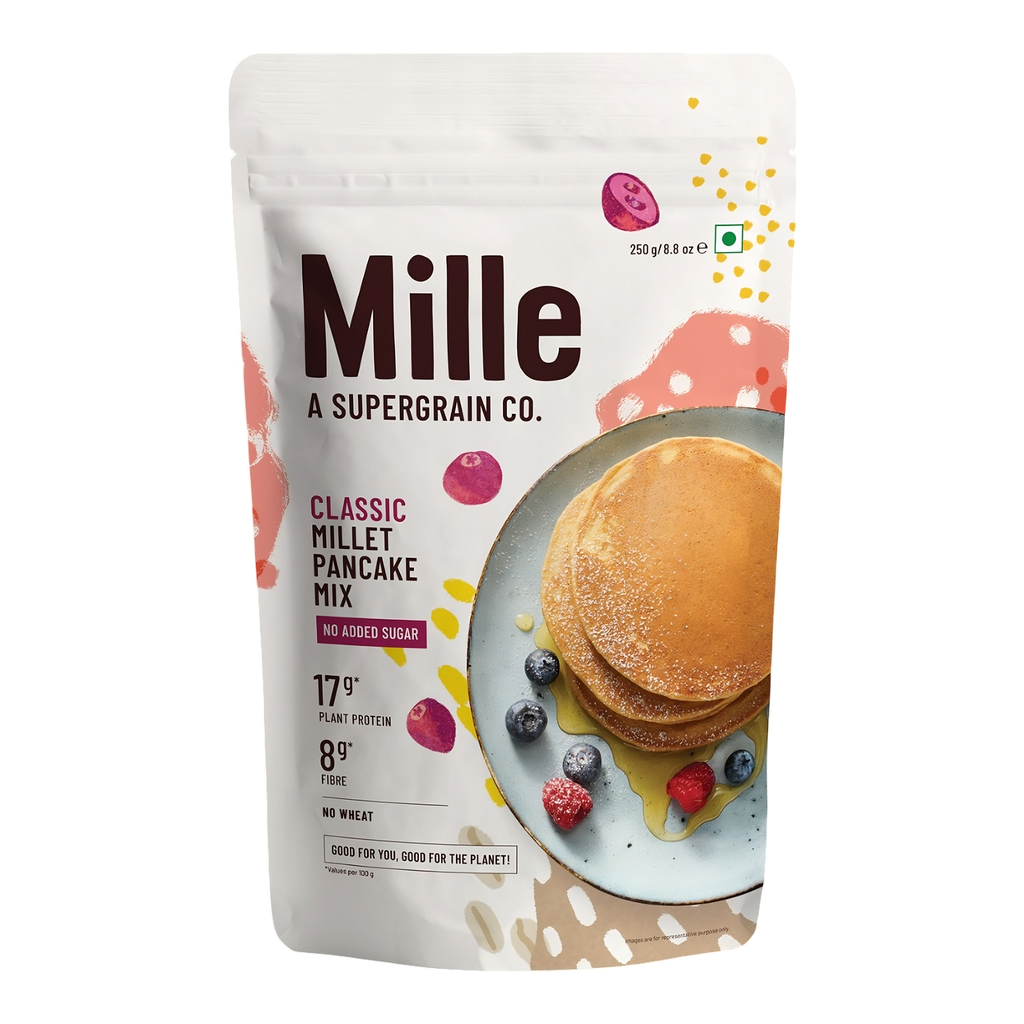 Mille Millet Pancake Mix - Classic X 10 X 250g