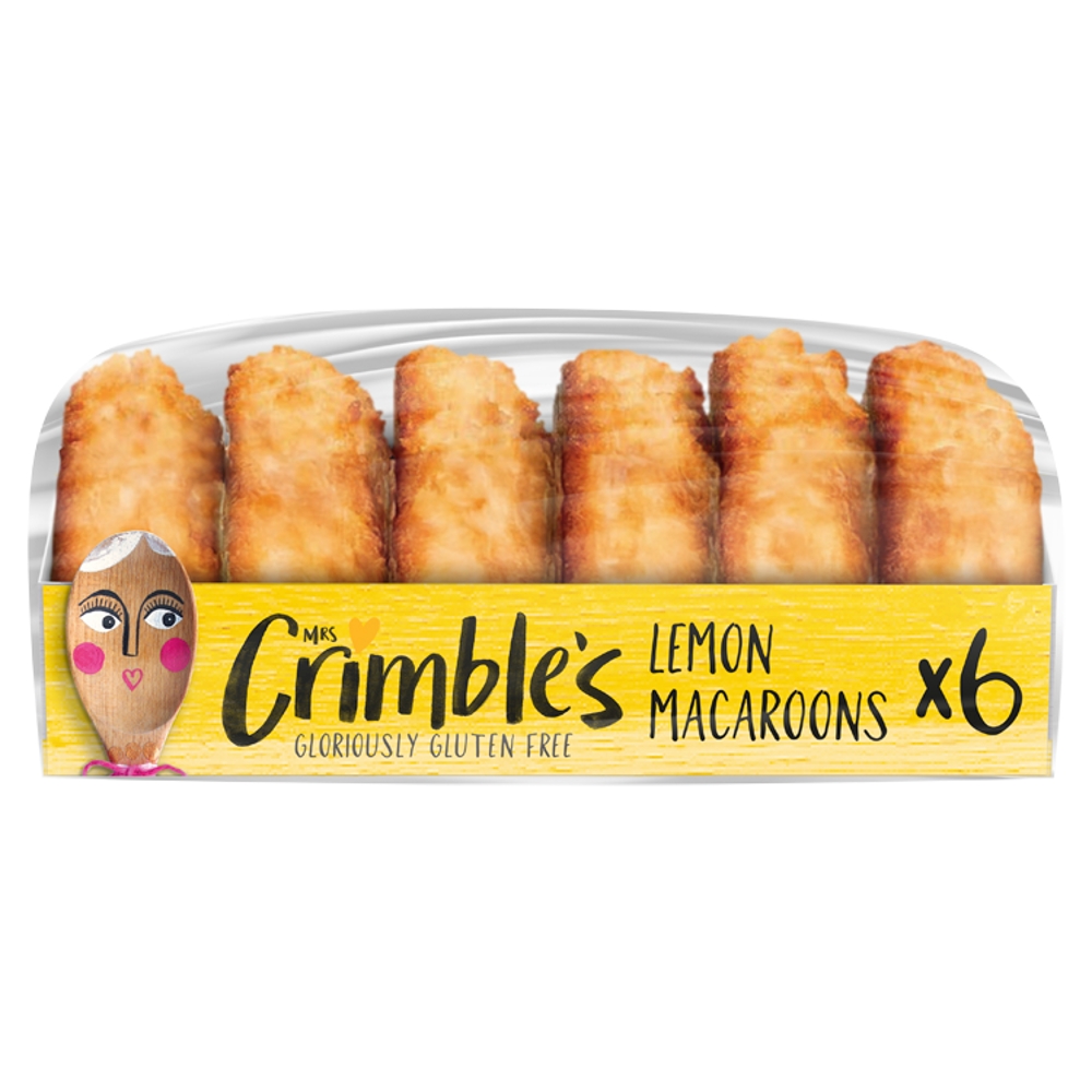 Mrs Crimbles Macaroons - Lemon 180g