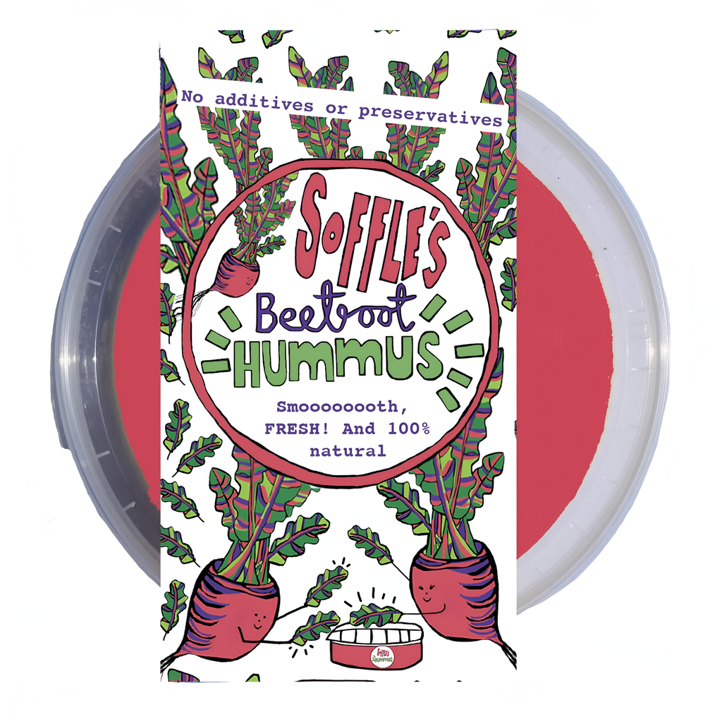 Soffles Hummus - All Natural Beetroot 170g