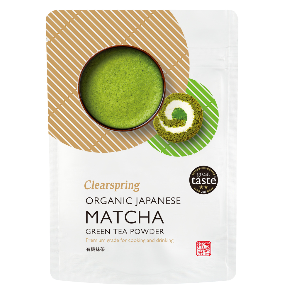 Clearspring Organic Matcha Powder - Japanese Green Tea (Premium Grade) TEA0402.100A X 6 X 100g