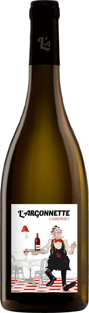 L'Argonette Organic Red Wine - Cabernet Sauvignon France 12% ABV X 6 X 750ml