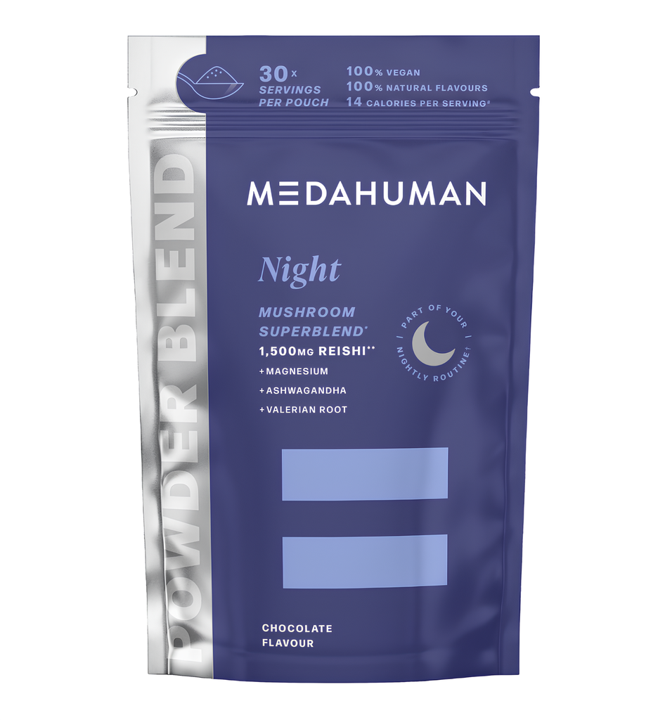 Medahuman Superblend Mushroom Powder - Night 1500mg 150g