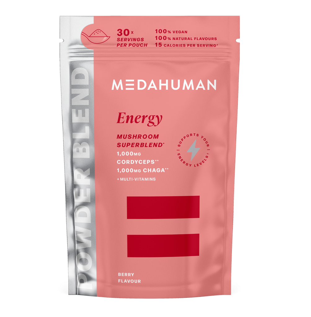 [25% OFF] Medahuman Superblend Mushroom Powder - Energy 1000mg 150g