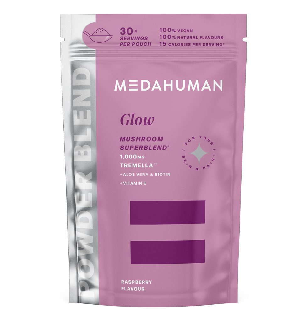 [25% OFF] Medahuman Superblend Mushroom Powder - Glow 1000mg 150g