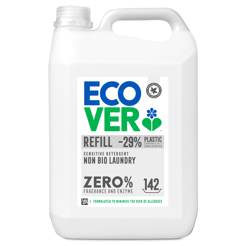 [15% OFF] Ecover Laundry Liquid - Non Bio Zero Fragrance 5L