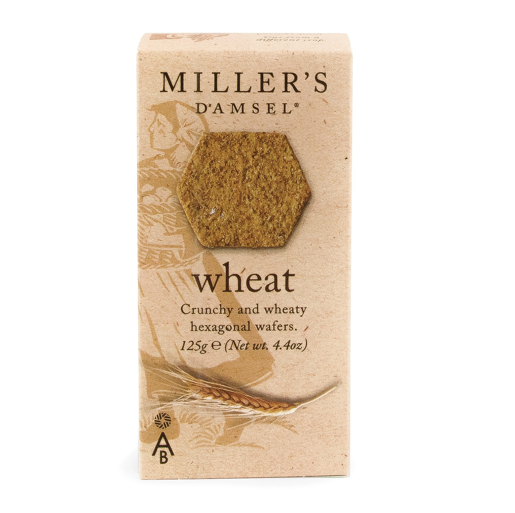 Millers Damsel Wafer Crackers - Wheat X 6 X 125g