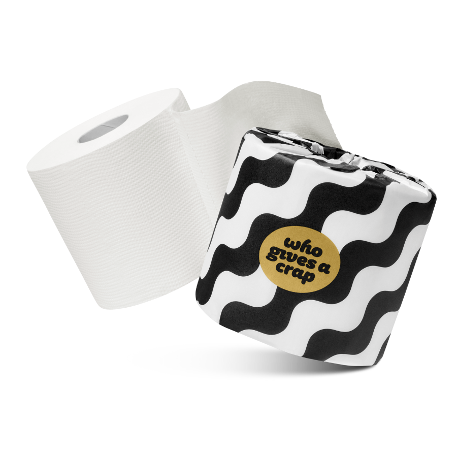Who Gives A Crap Toilet Tissue - Extra Soft Double Length Single Roll