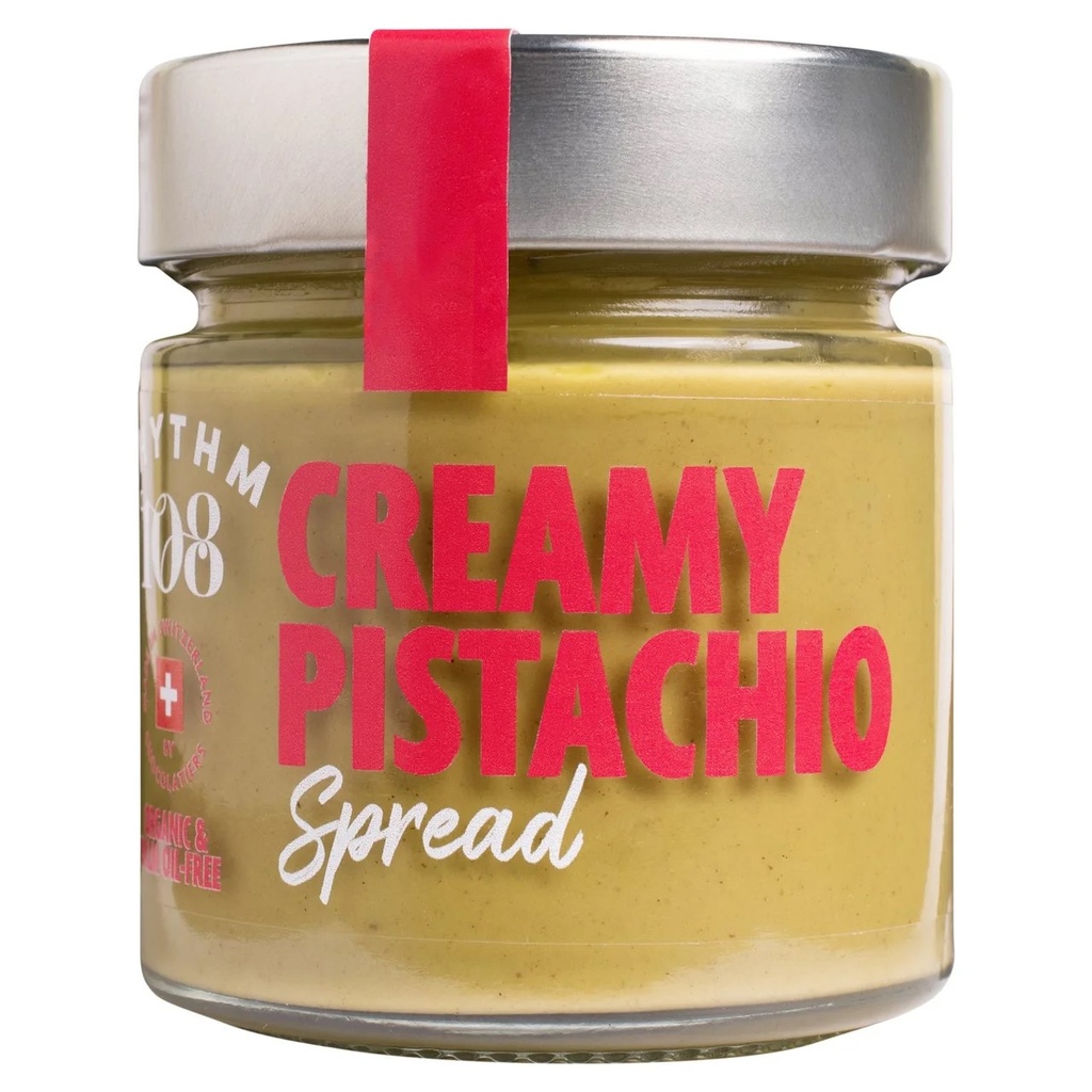 Rhythm 108 Organic Vegan Spread - Gluten Free Creamy Pistachio X 6 X 250g
