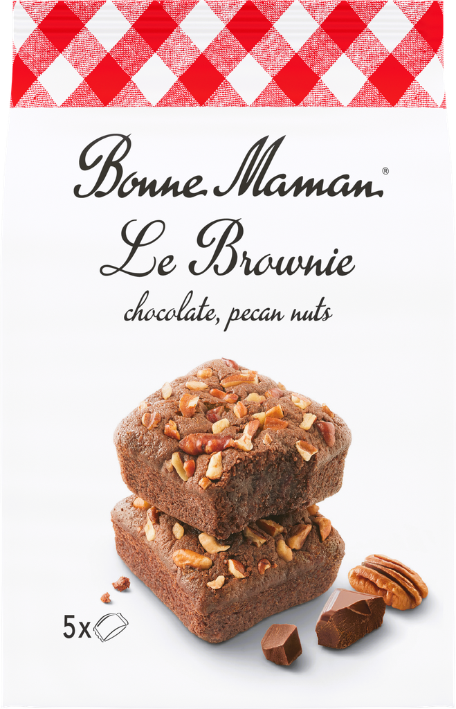 Bonne Maman Brownie - Chocolate and Pecan X 8 X 175g