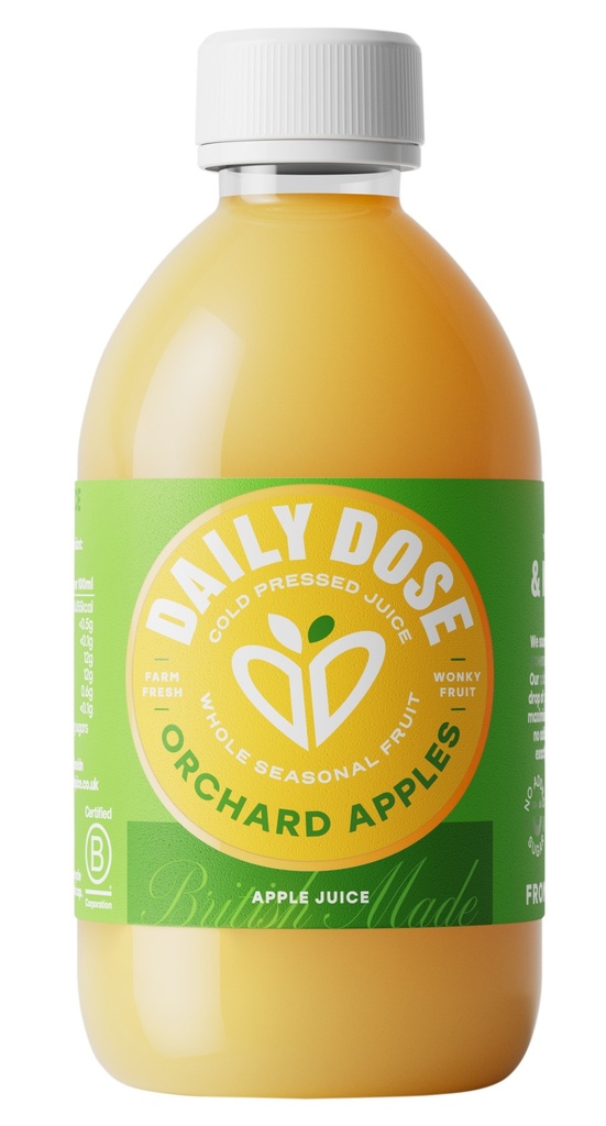 Daily Dose Cold Press Juice - SMALL Orchard Apple 300ml