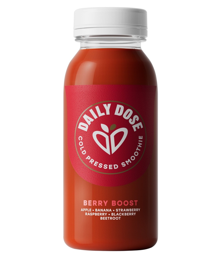 Daily Dose Cold Press Smoothie - SMALL Berry Boost 250ml