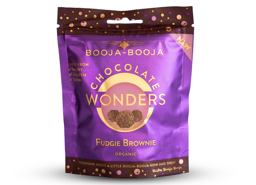 Booja Booja Vegan Chocolate Wonders - Fudgie Brownie 65g