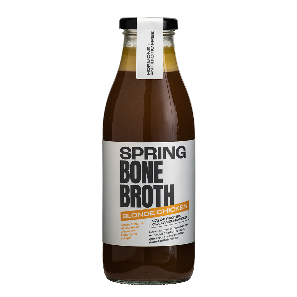 Spring Bone Broth - SMALL Blonde Chicken 500g