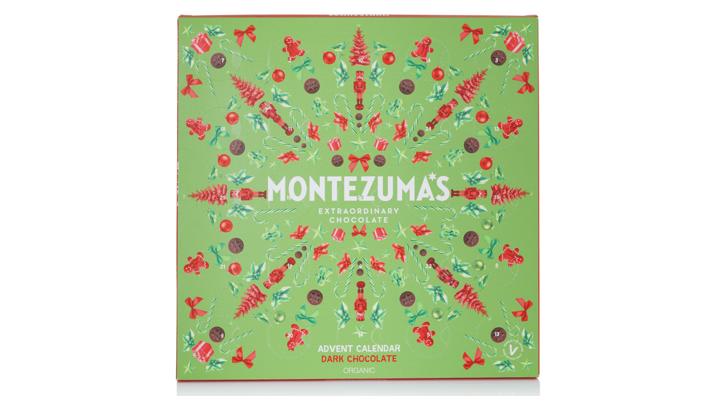Montezumas Advent Calendar - Organic Dark Chocolate 150g
