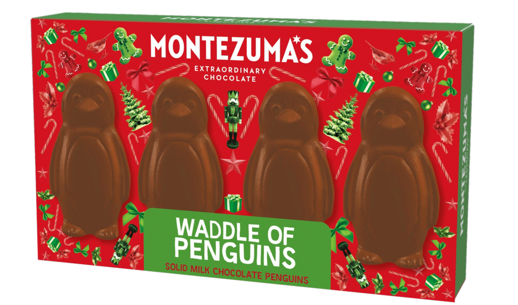 Montezumas Chocolate XMAS - Milk Waddle of Penguins 60g