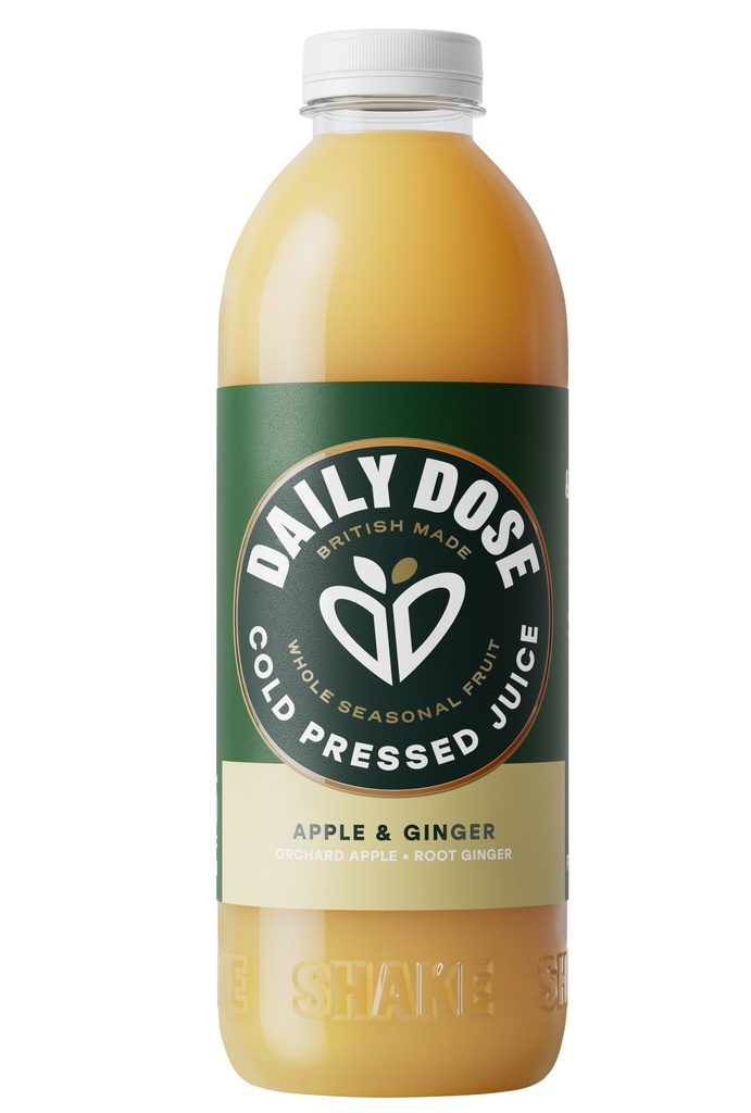 Daily Dose Cold Press Juice - LARGE Apple and Ginger 900ml