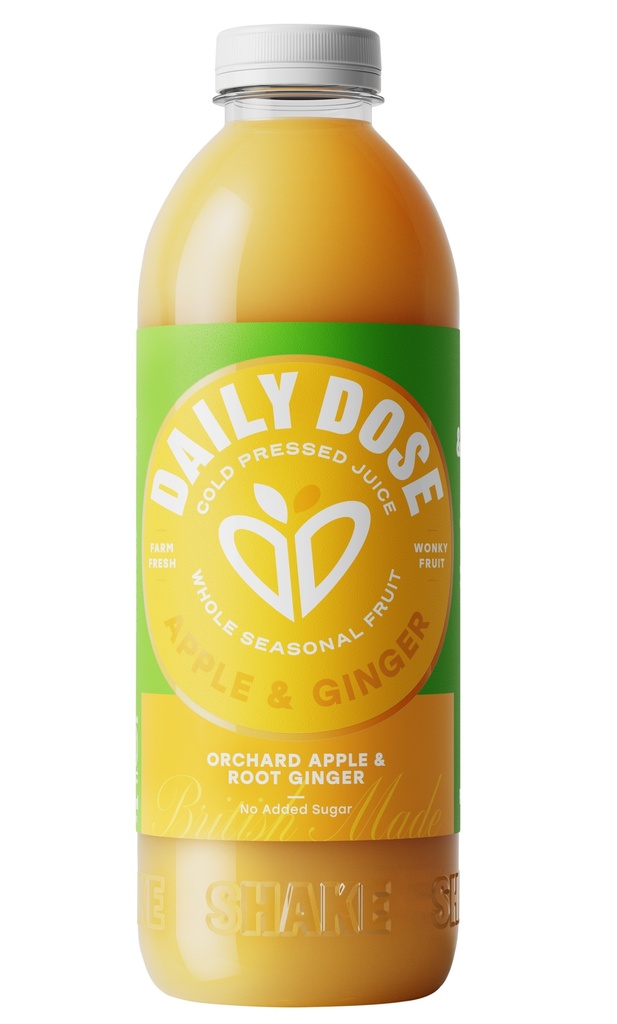 Daily Dose Cold Press Juice - LARGE Apple and Ginger 900ml