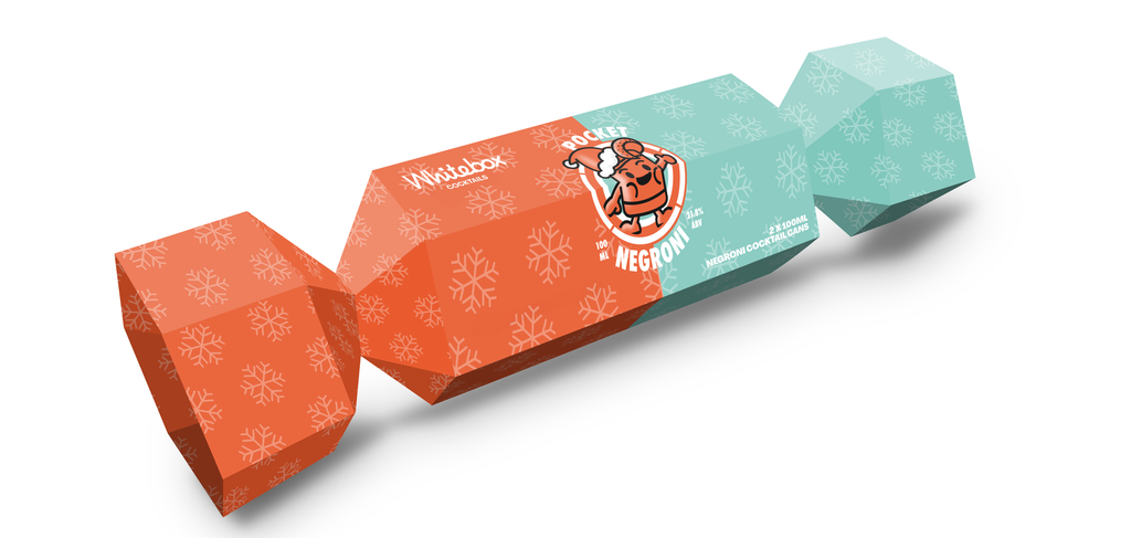 Whitebox Cocktails XMAS Cracker - Pocket Negroni 21.8% ABV (2x100ml)