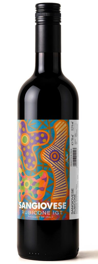 La Cantina di Cesena Red Wine - Rubicone Versari Sangiovese IGT Romagna NV 11.50% ABV ITALY X 6 X 750ml