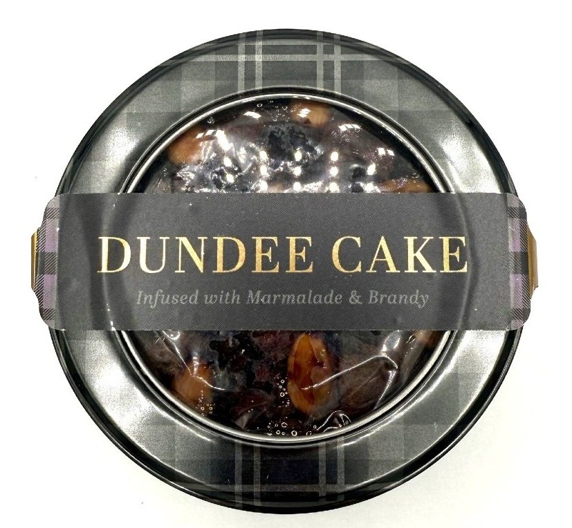 Brodies Fruit Cake XMAS - Dundee with Marmalade and Brandy 315g