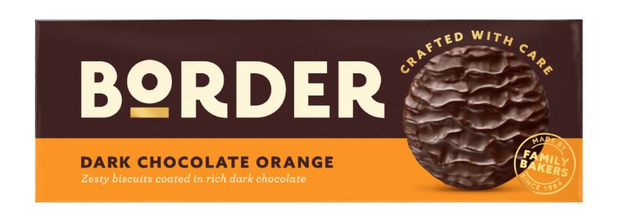 [15% OFF] Border Biscuits - Dark Chocolate Orange X 14 X 150g