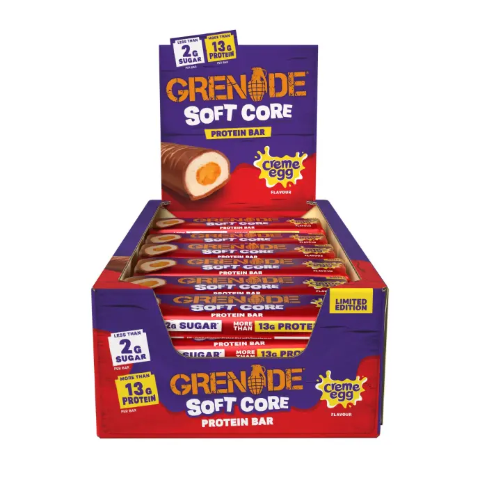 Grenade Carb Killa Protein Bars - Limited Edition Creme Egg X 18 X 45g