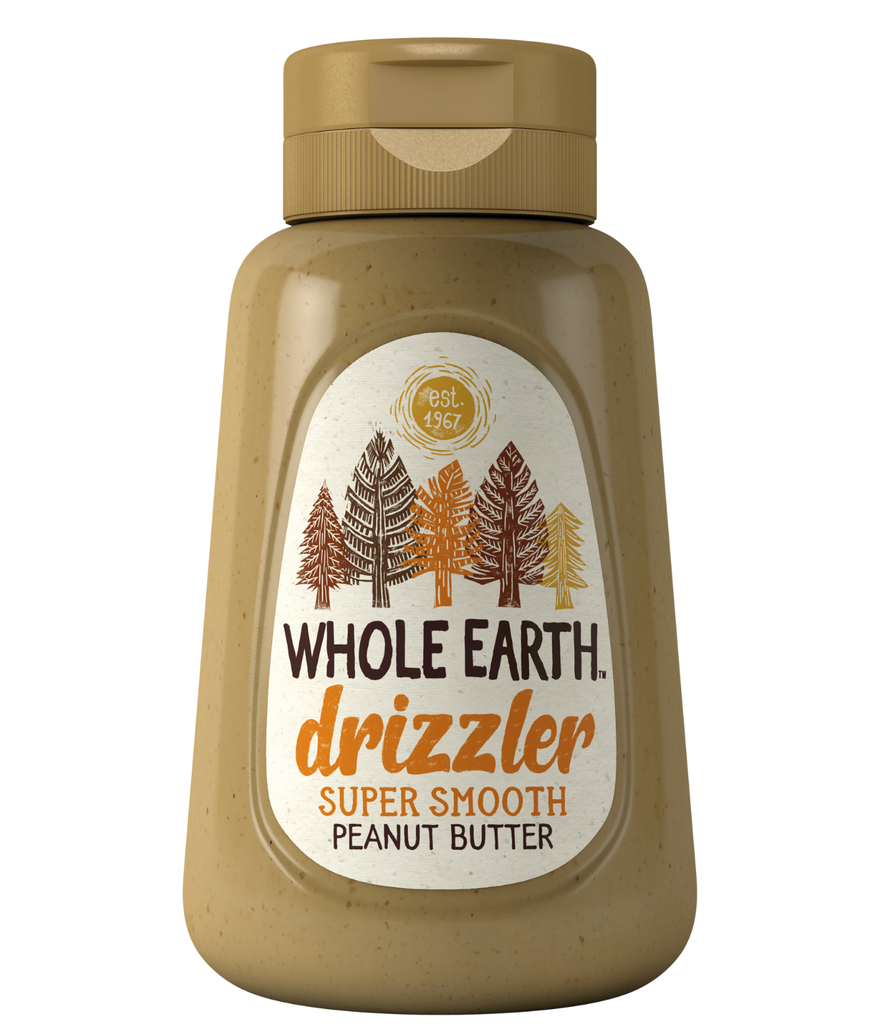 Whole Earth Peanut Butter - Drizzler Original Roasted Super Smooth X 6 X 320g