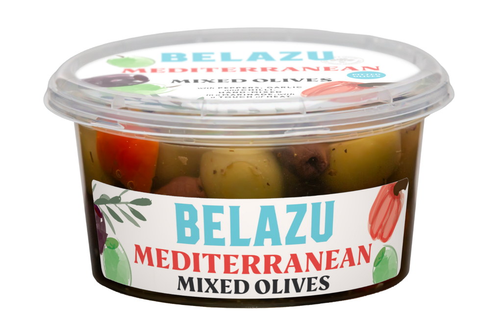 Belazu Chilled Olives - Mediterranean Mix 150g