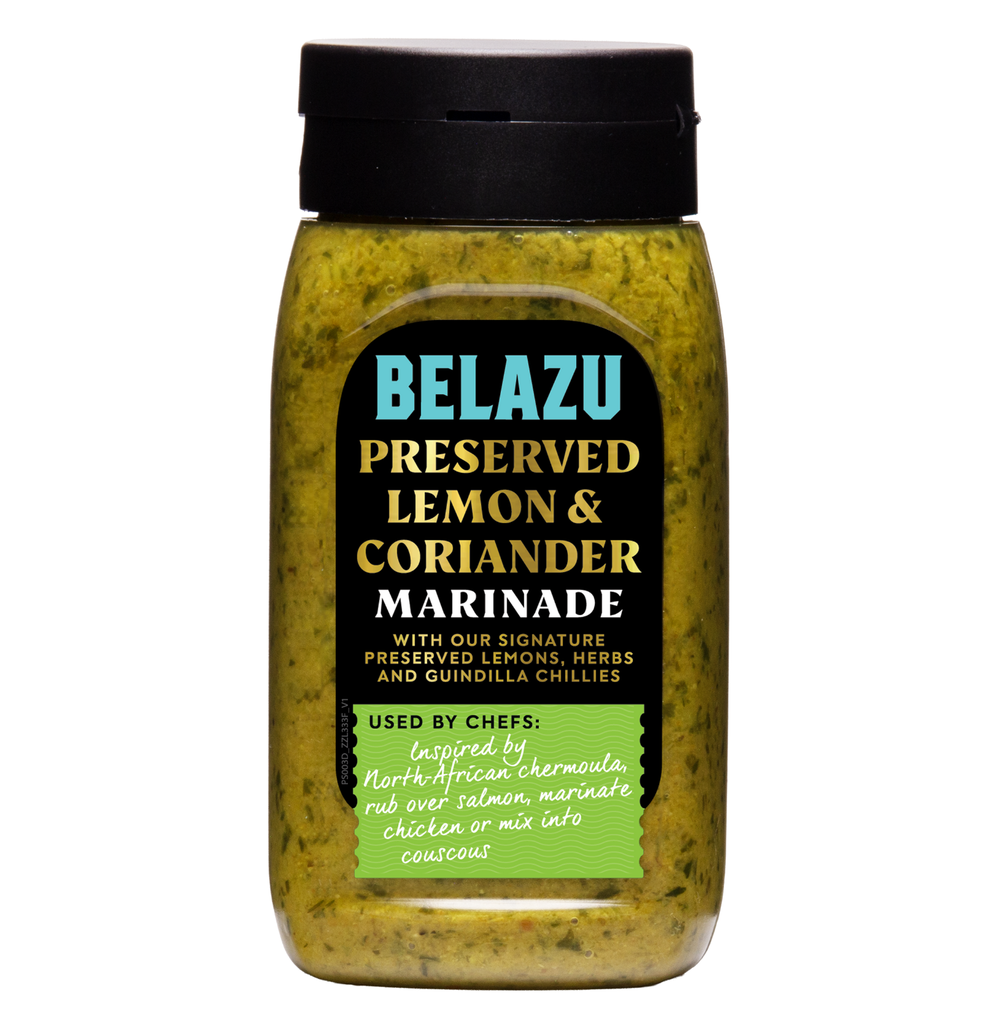 Belazu Chilled Marinades - Preserved Lemon and Coriander 285g