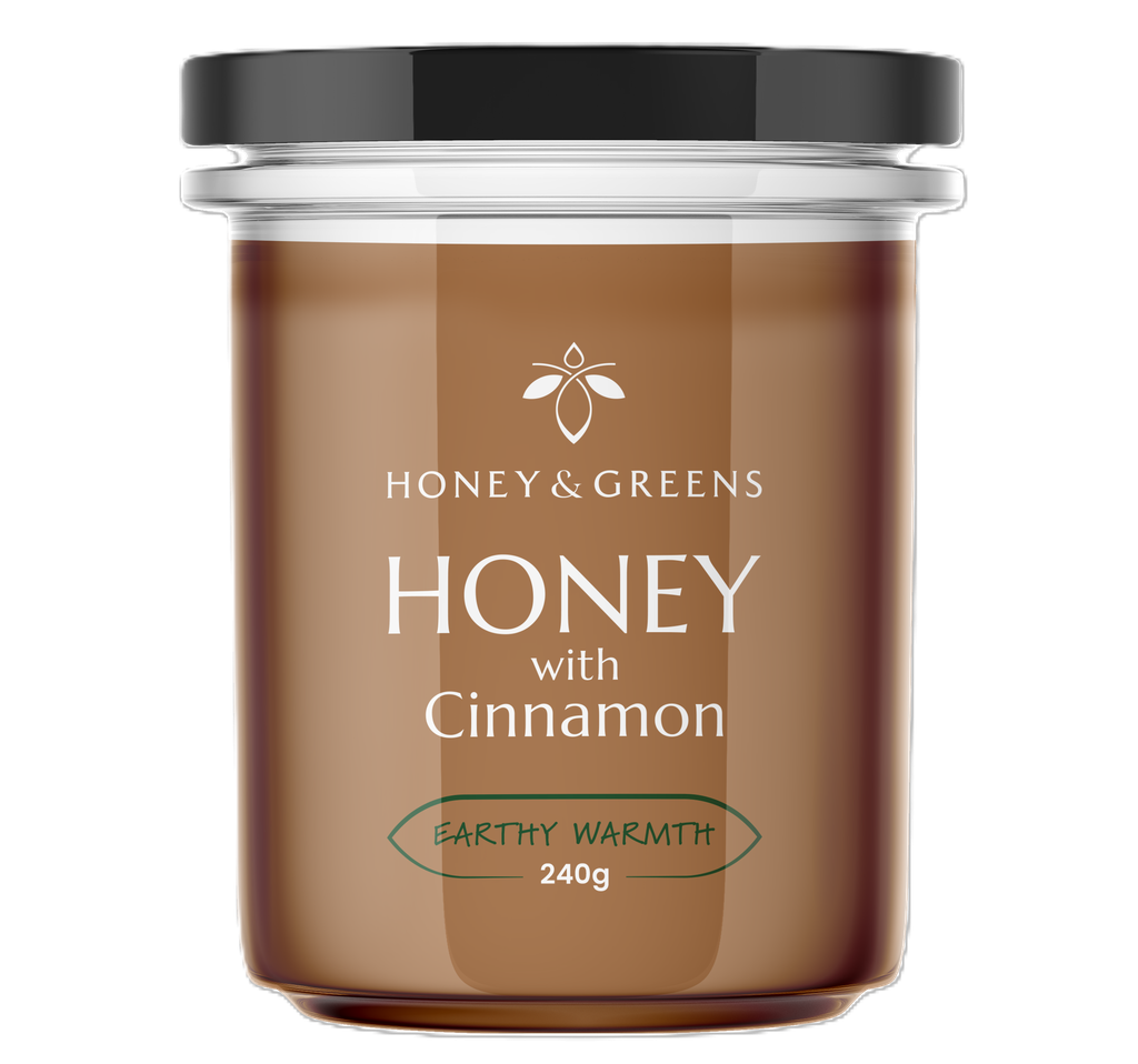 Honey and Greens British Honey - Ceylon Cinnamon X 6 X 240g