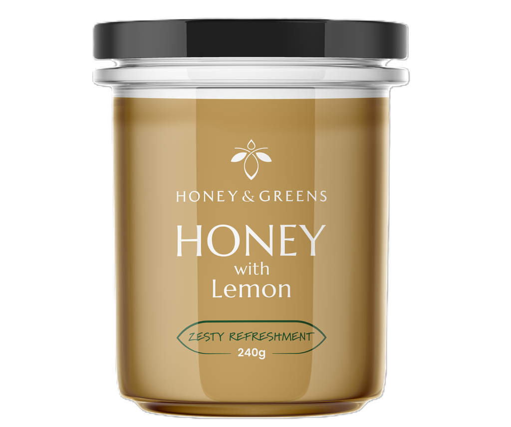Honey and Greens British Honey - Lemon X 6 X 240g