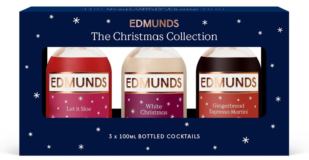 [PRE-ORDER] Edmunds Bottled Cocktails XMAS - Gift Box (3x100ml)