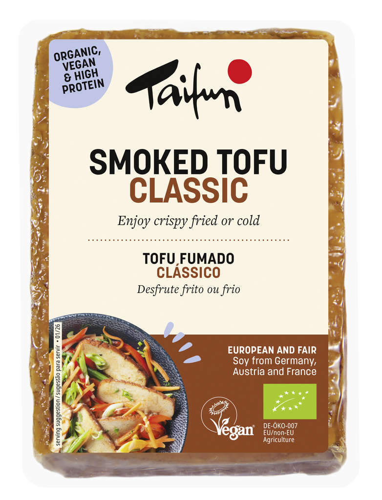 [PRODUCTION ISSUE] Taifun Organic Tofu Block - Smoked 200g