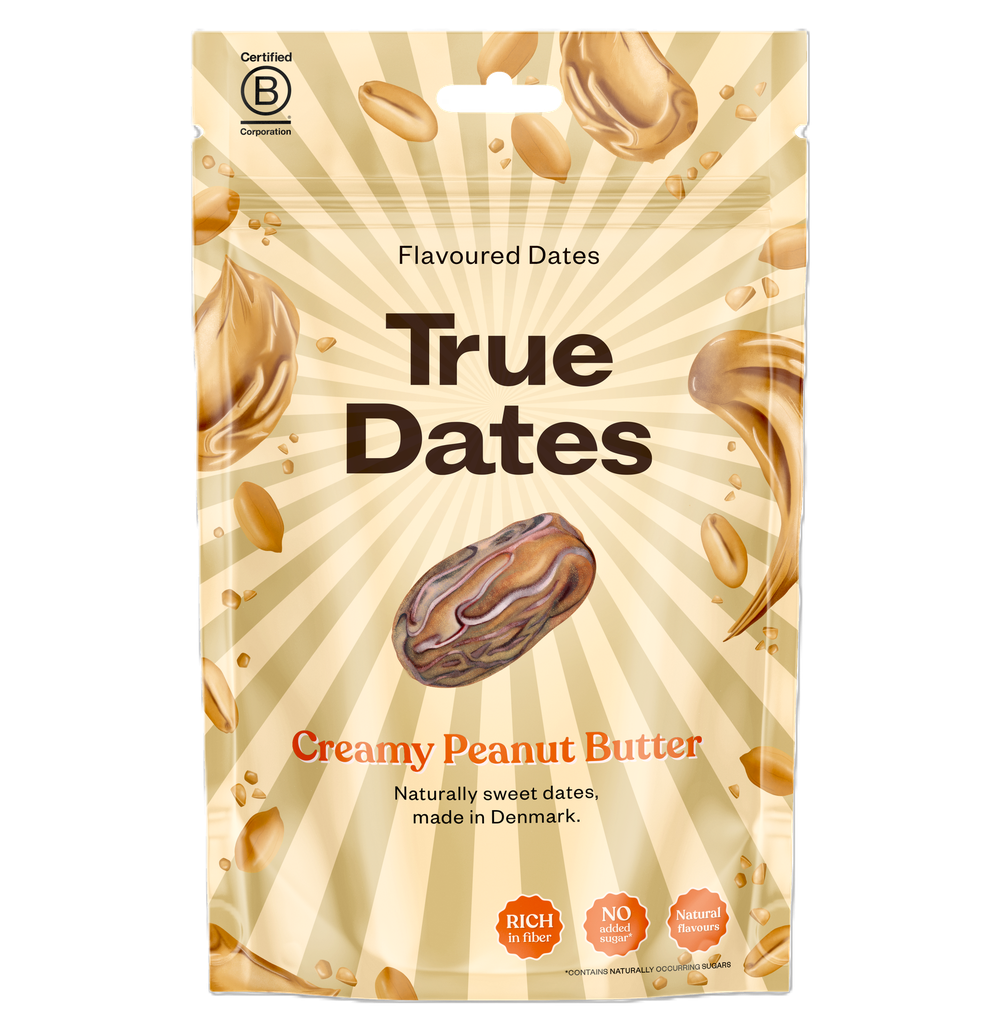 True Flavoured Dates - Creamy Peanut Butter X 12 X 100g