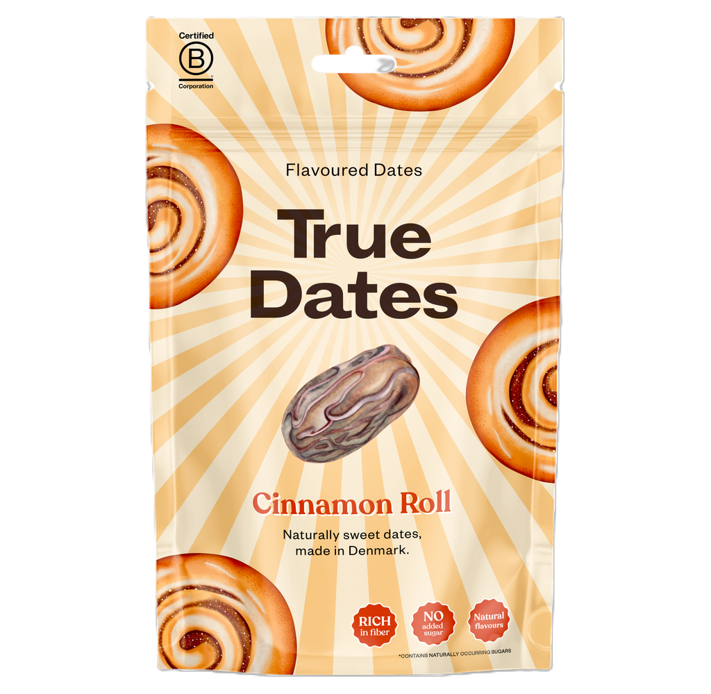 True Flavoured Dates - Cinnamon Roll X 12 X 100g