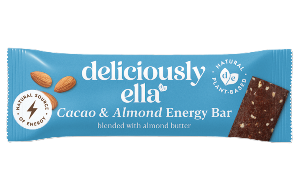 Deliciously Ella Energy Bar - Cacao & Almond X 16 X 40g