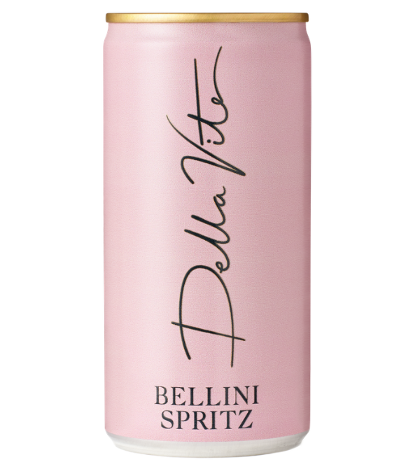 [20% OFF] Della Vite RTD Spritz - CAN Bellini 7.5% ABV X 8 X 200ml