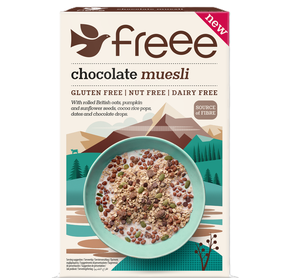Freee Gluten Free Muesli - Chocolate X 5 X 400g
