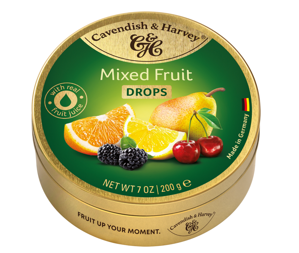Cavendish and Harvey Fruit Drops - Mixed X 9 X 200g