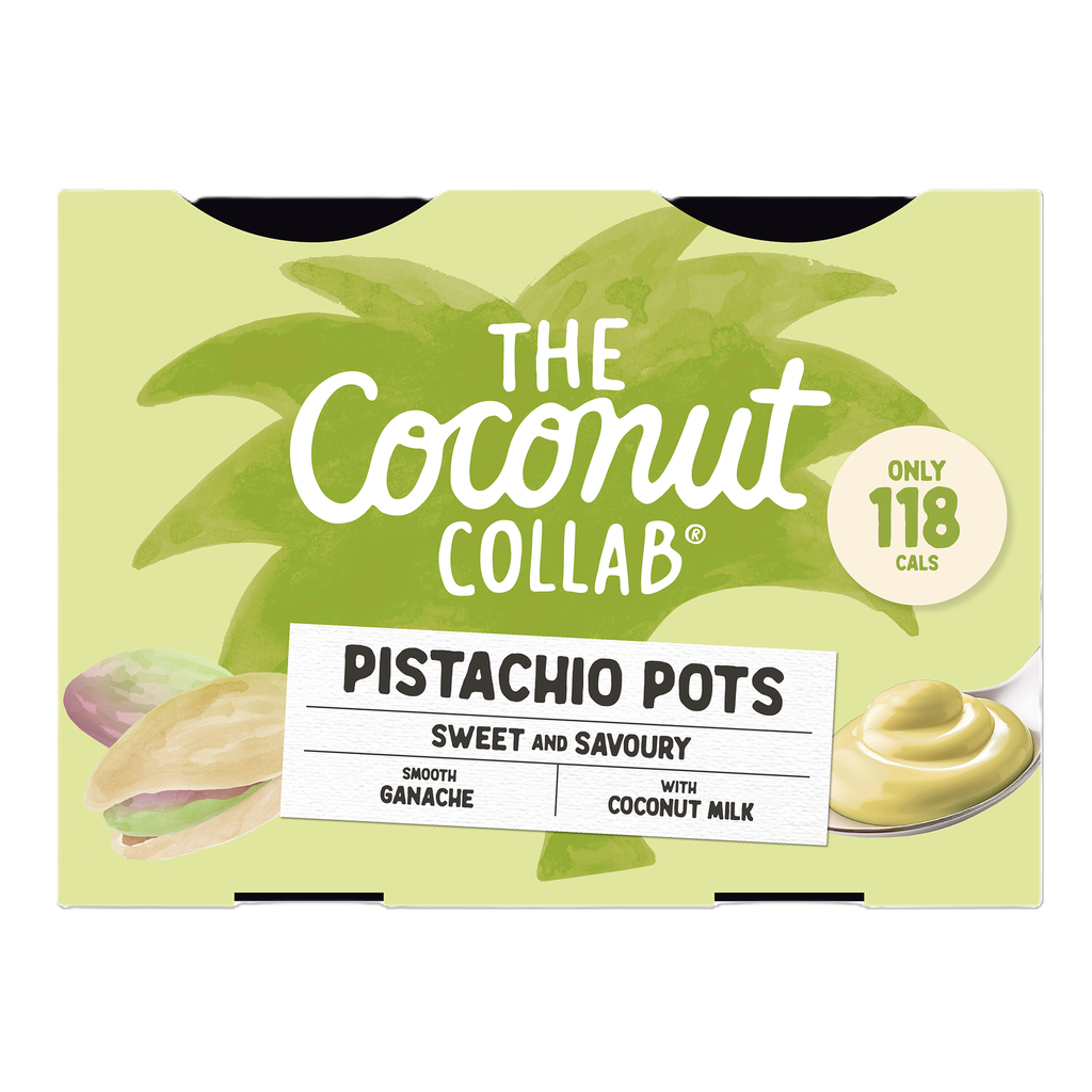 The Coconut Collaborative Dessert - Pistachio Pots (4X45g) 180g