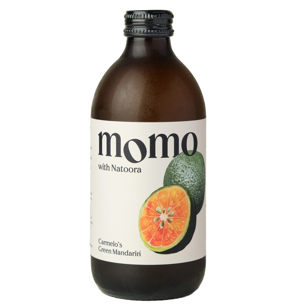 MOMO Kombucha - Limited Edition Carmelos Green Mandarin X 12 X 330ml