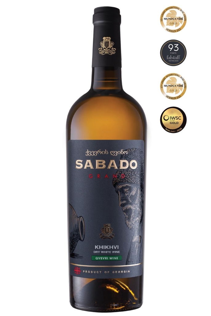 Bolero Sabado Qvevri White Wine - Khikhvi 2023 Khakheti 13% ABV X 6 X 750ml