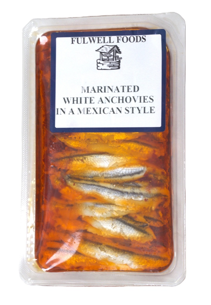 Fulwell White Anchovy - Whole in Mexican Style 200g