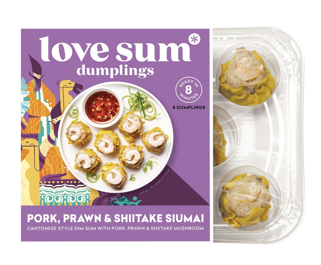 Love Sum Dumplings - Pork Prawn and Shiitake Siumai 200g