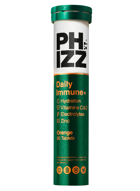 Phizz Vitamins Tablet - Daily Immune Plus Orange X 12 X (20x4.2g)