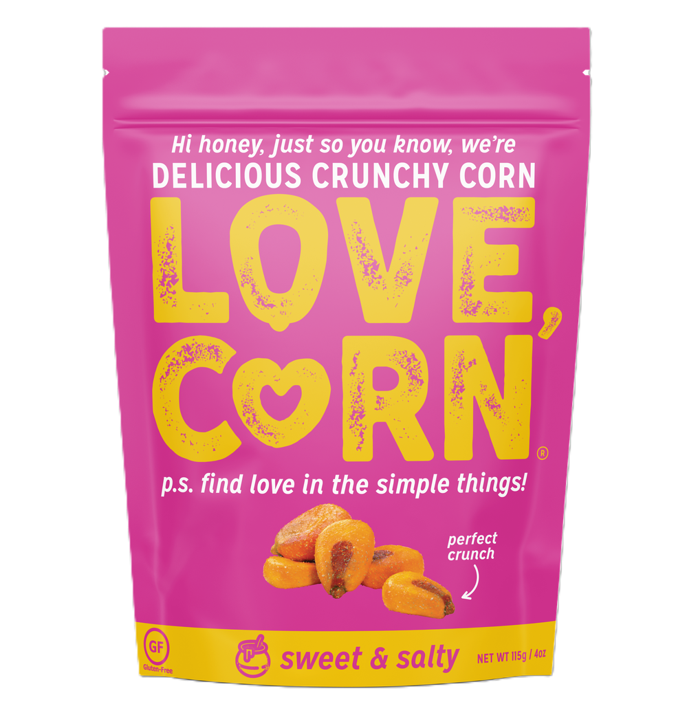 Love Corn Snack - Sharing Sweet and Salty X 6 X 115g
